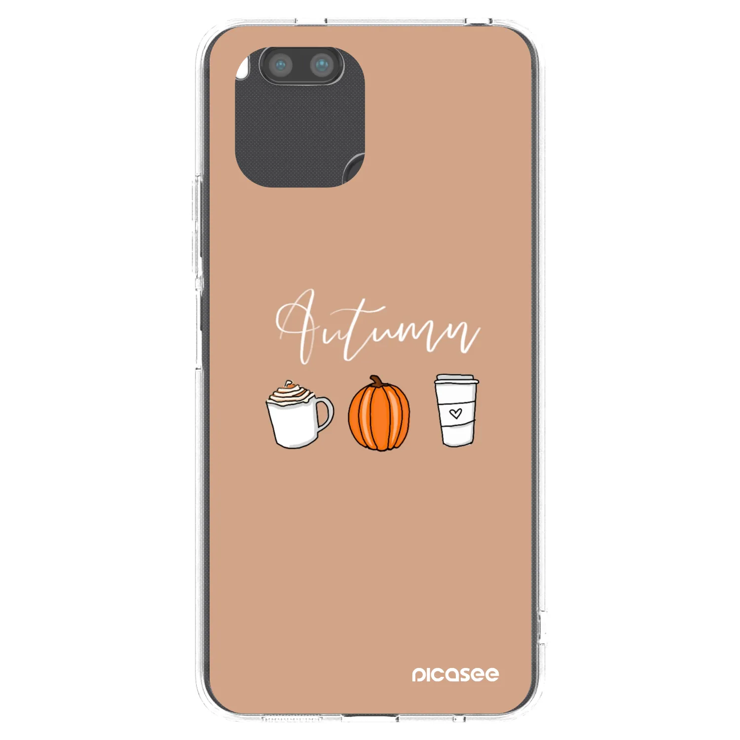 Picasee silikonski prozorni ovitek za Xiaomi Redmi A1 - Autumn