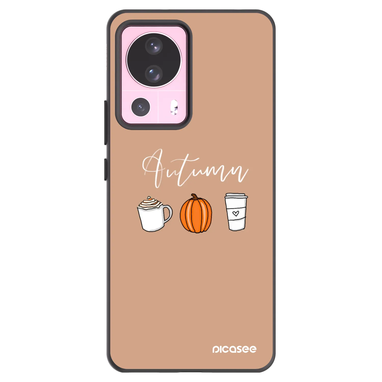 Picasee silikonski črni ovitek za Xiaomi 13 Lite - Autumn