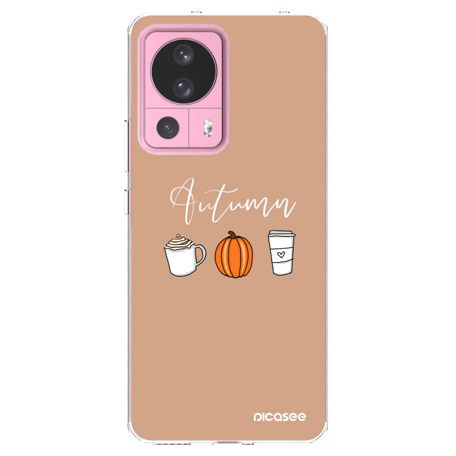 Picasee silikonski prozorni ovitek za Xiaomi 13 Lite - Autumn