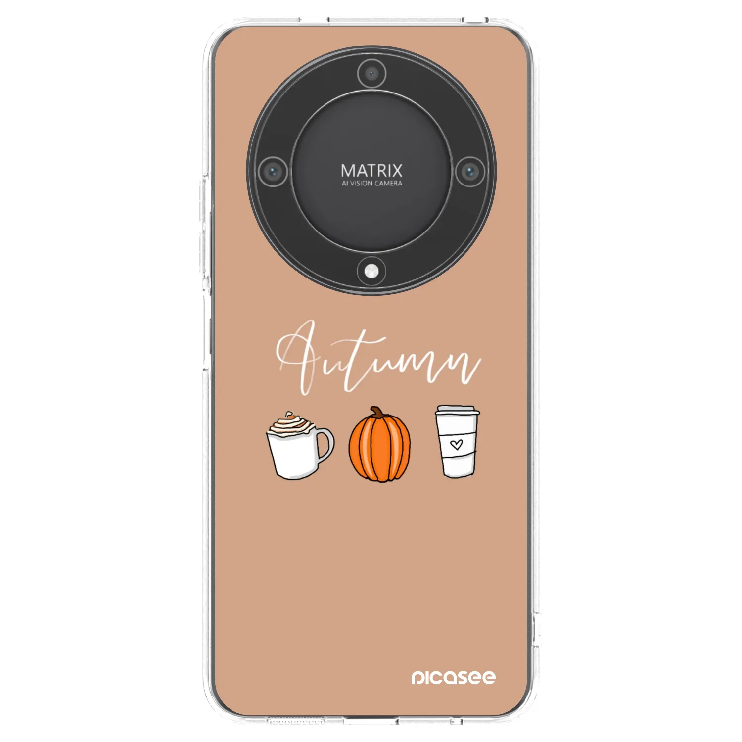 Picasee silikonski prozorni ovitek za Honor Magic5 Lite 5G - Autumn