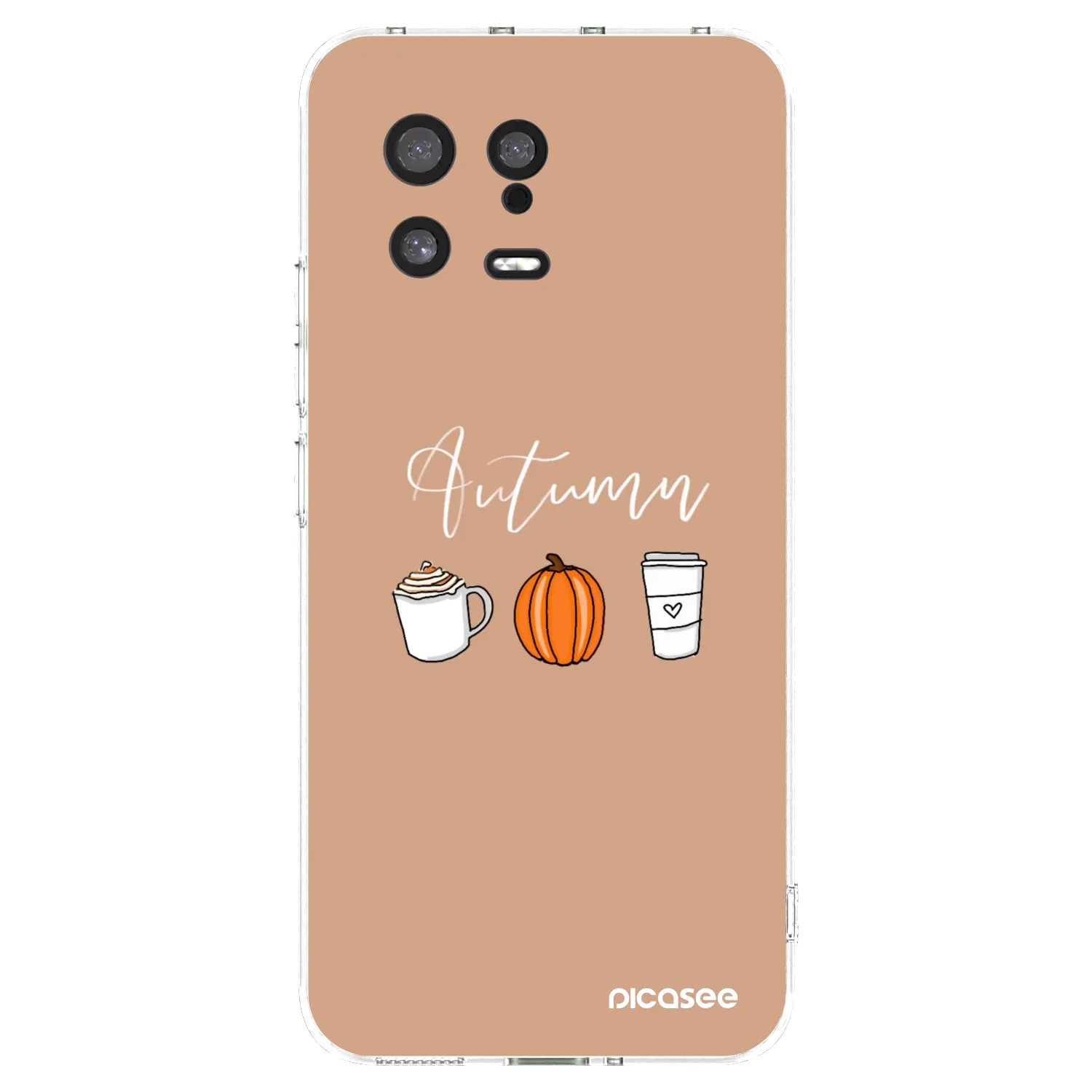 Picasee silikonski prozorni ovitek za Xiaomi 13 - Autumn