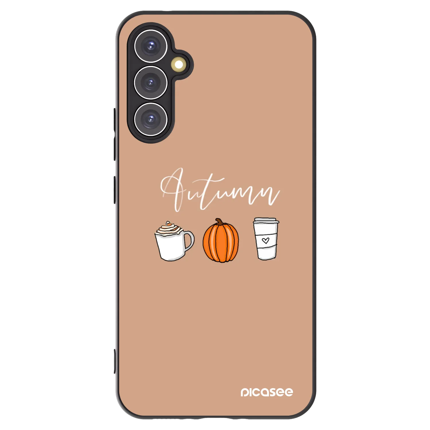 Picasee silikonski črni ovitek za Samsung Galaxy A34 5G A346B - Autumn