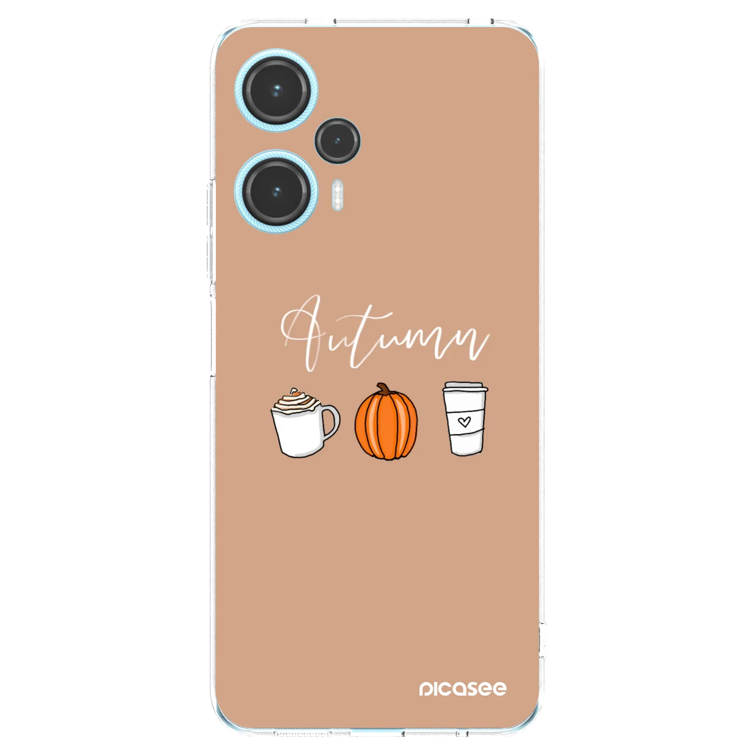 Picasee silikonski prozorni ovitek za Xiaomi Poco F5 - Autumn