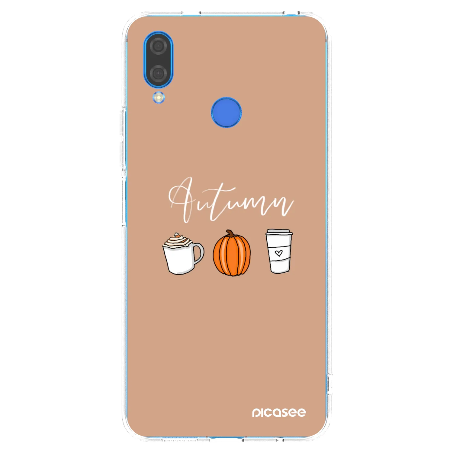 Picasee silikonski prozorni ovitek za Huawei Nova 3 - Autumn