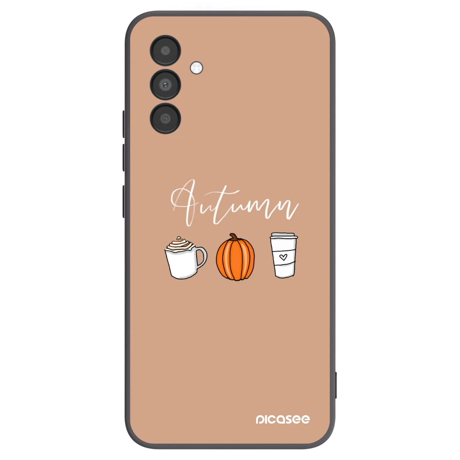 Picasee silikonski črni ovitek za Samsung Galaxy A04s A047F - Autumn