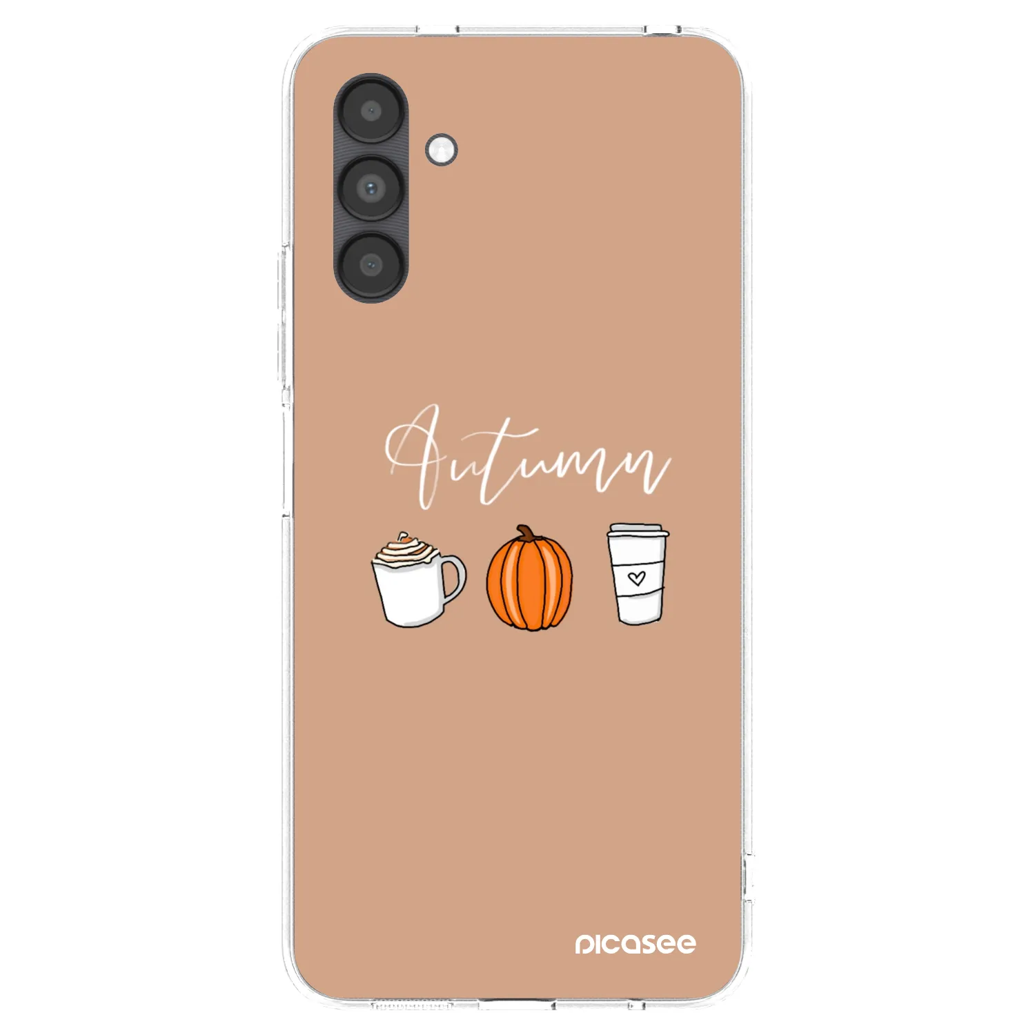 Picasee silikonski prozorni ovitek za Samsung Galaxy A04s A047F - Autumn