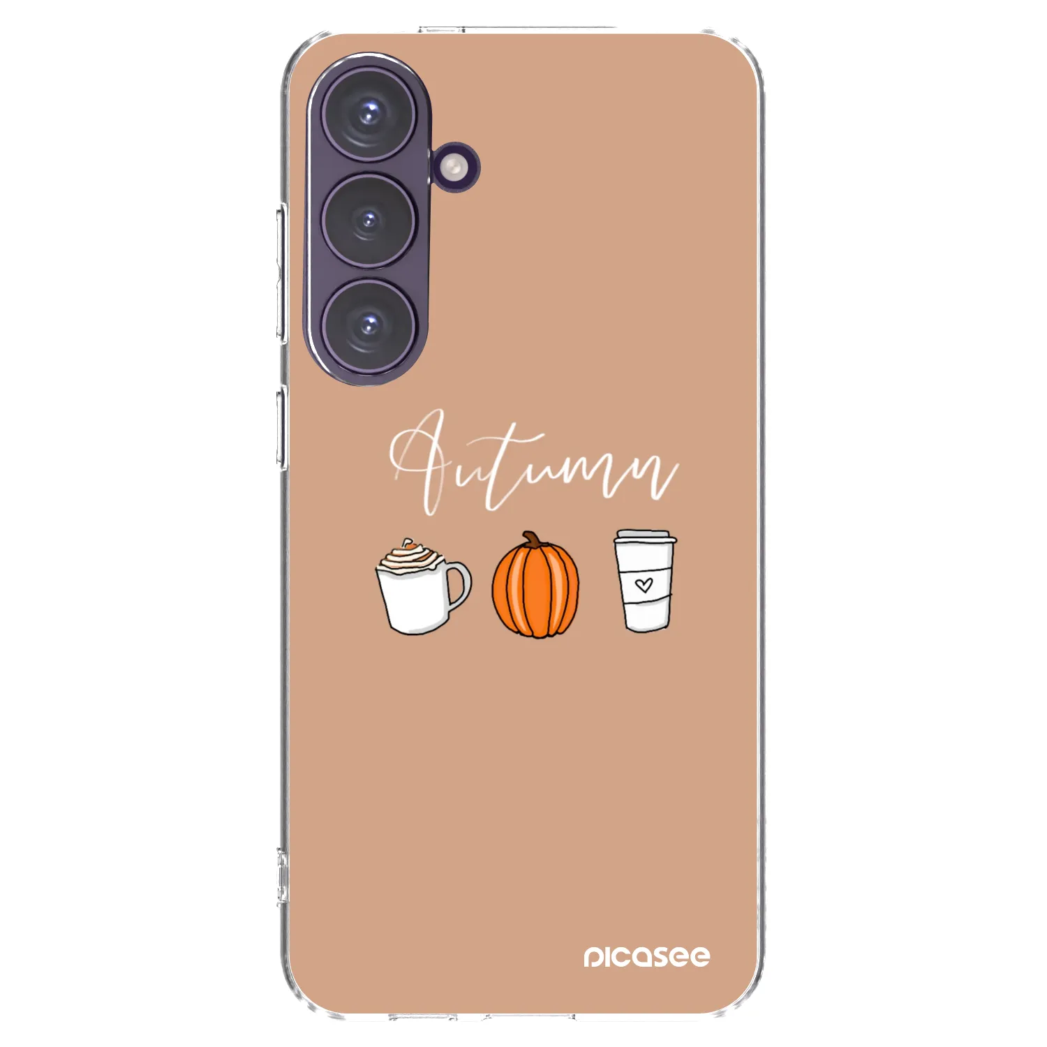 Picasee silikonski prozorni ovitek za Samsung Galaxy S24+ S926B 5G - Autumn