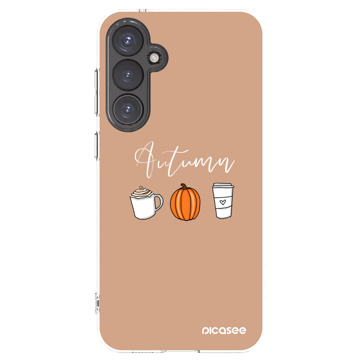Picasee silikonski prozorni ovitek za Samsung Galaxy S23 FE S711B - Autumn