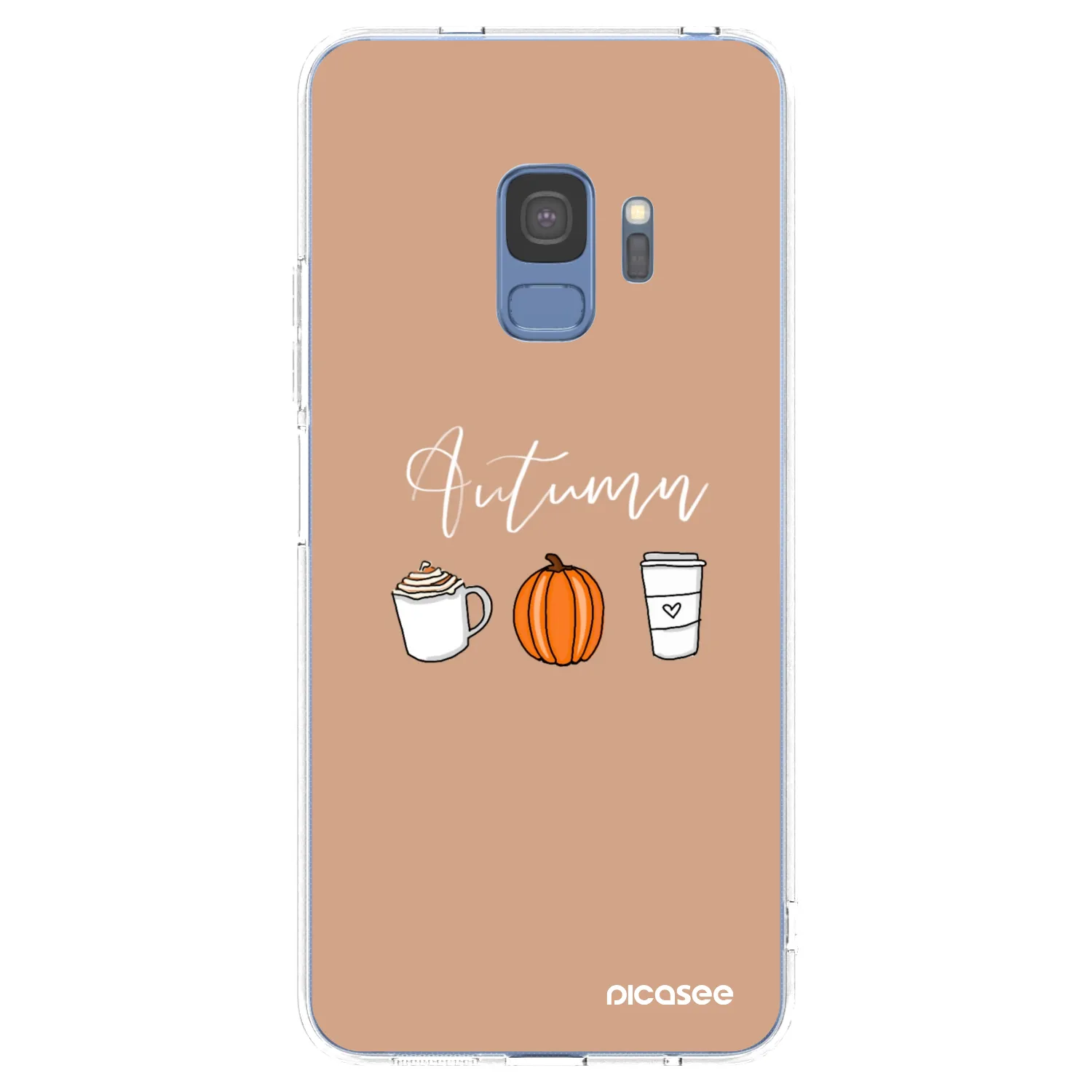 Picasee silikonski prozorni ovitek za Samsung Galaxy S9 G960F - Autumn