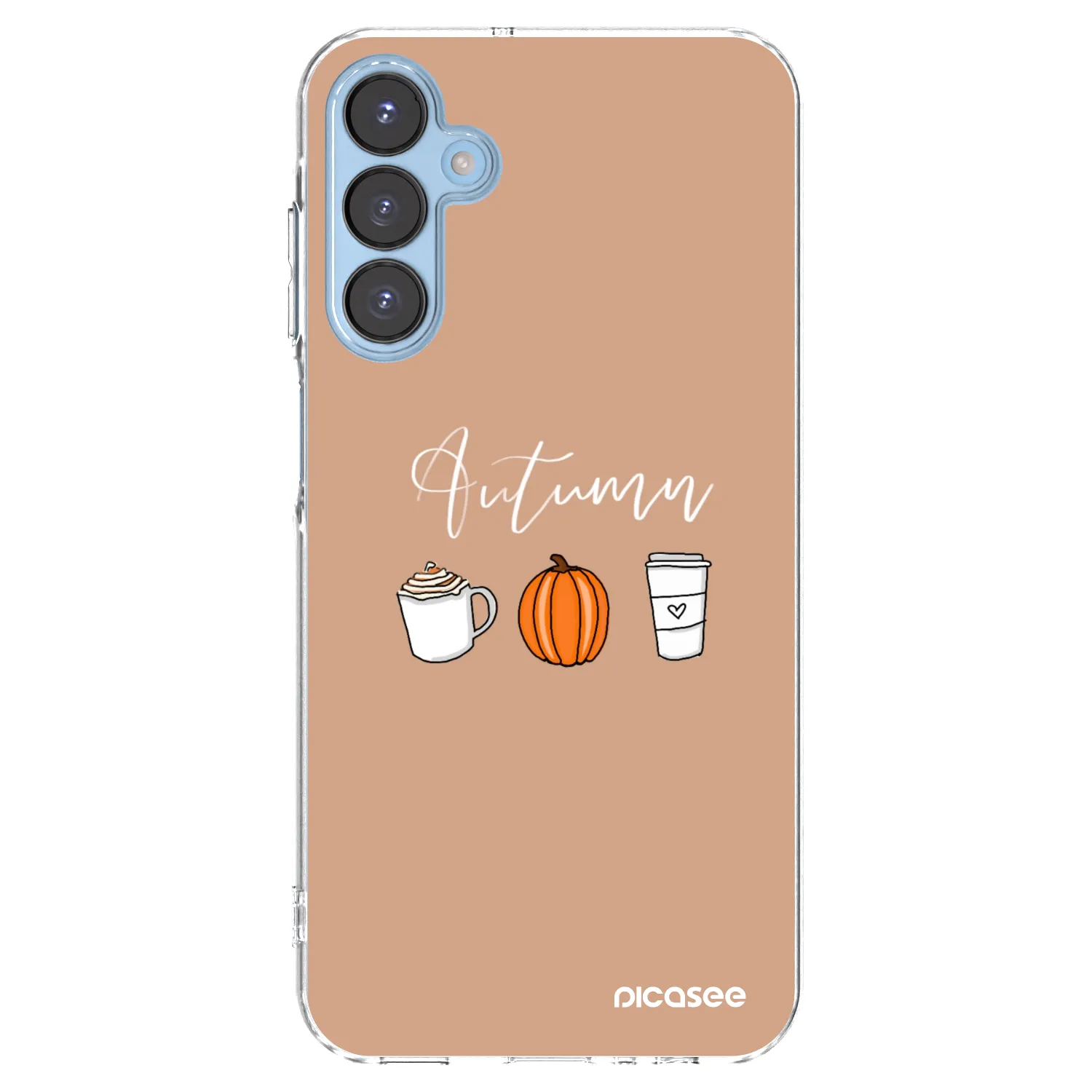 Picasee silikonski prozorni ovitek za Samsung Galaxy A15 A156B 5G - Autumn
