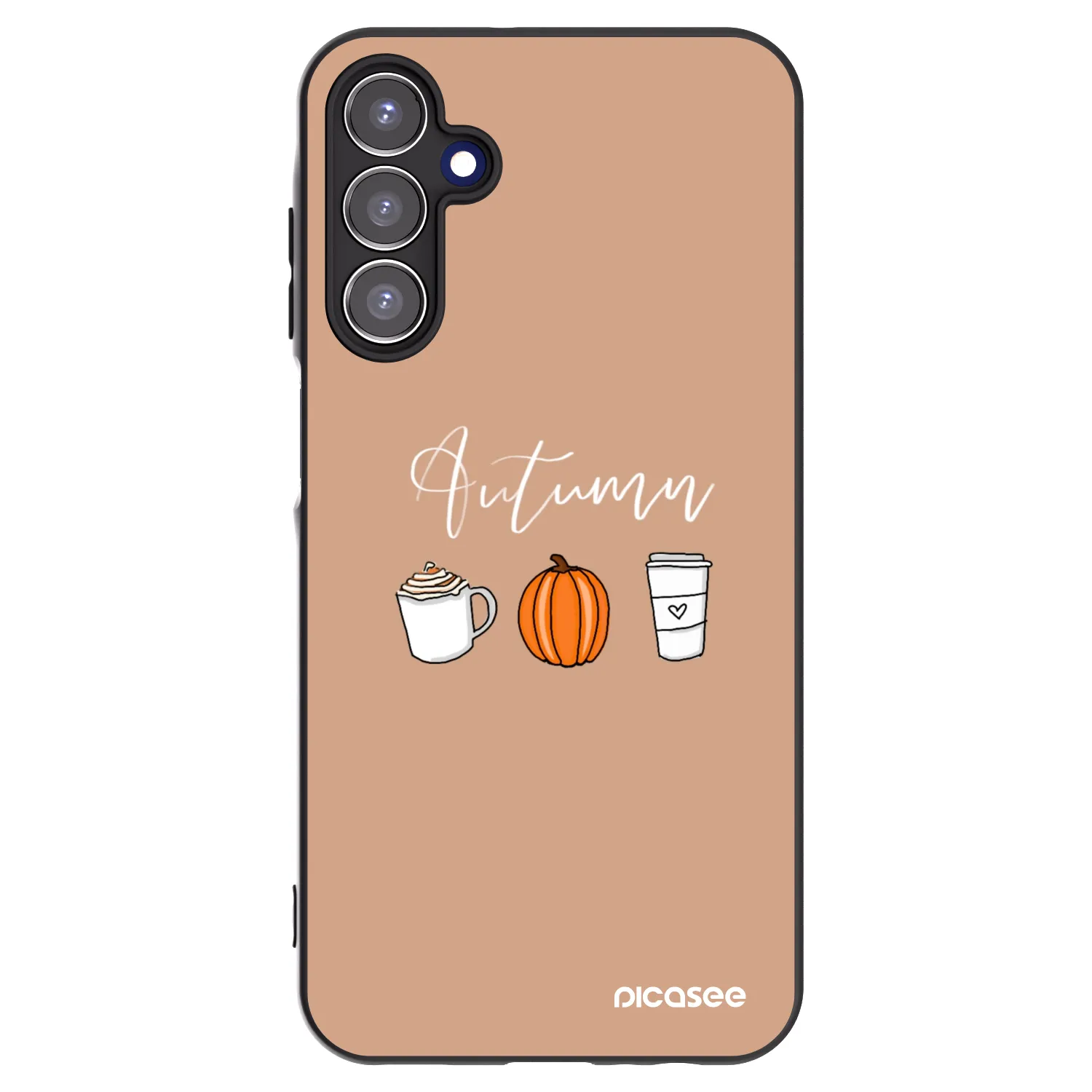 Picasee silikonski črni ovitek za Samsung Galaxy A15 A155F 4G - Autumn