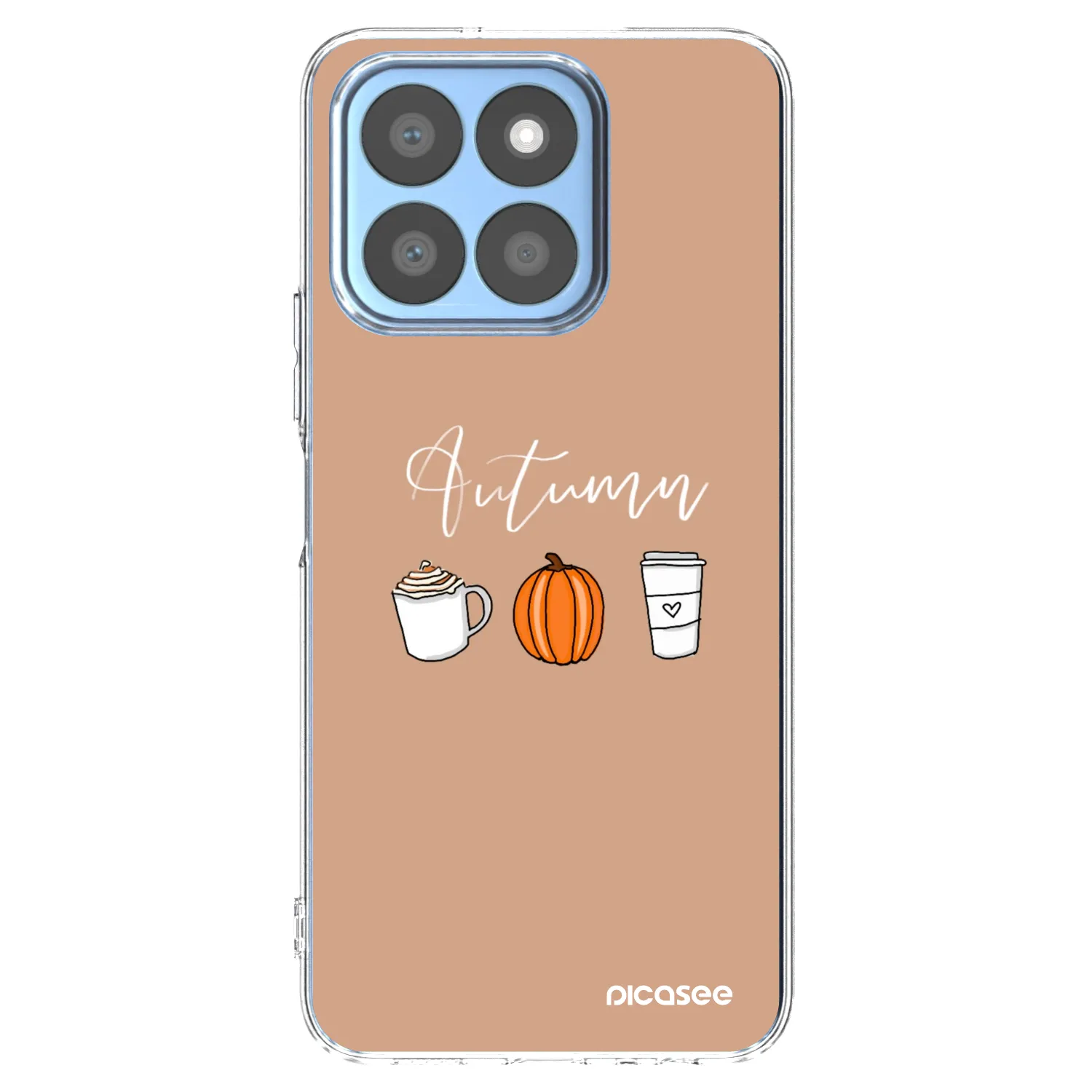 Picasee silikonski prozorni ovitek za Honor X8b - Autumn