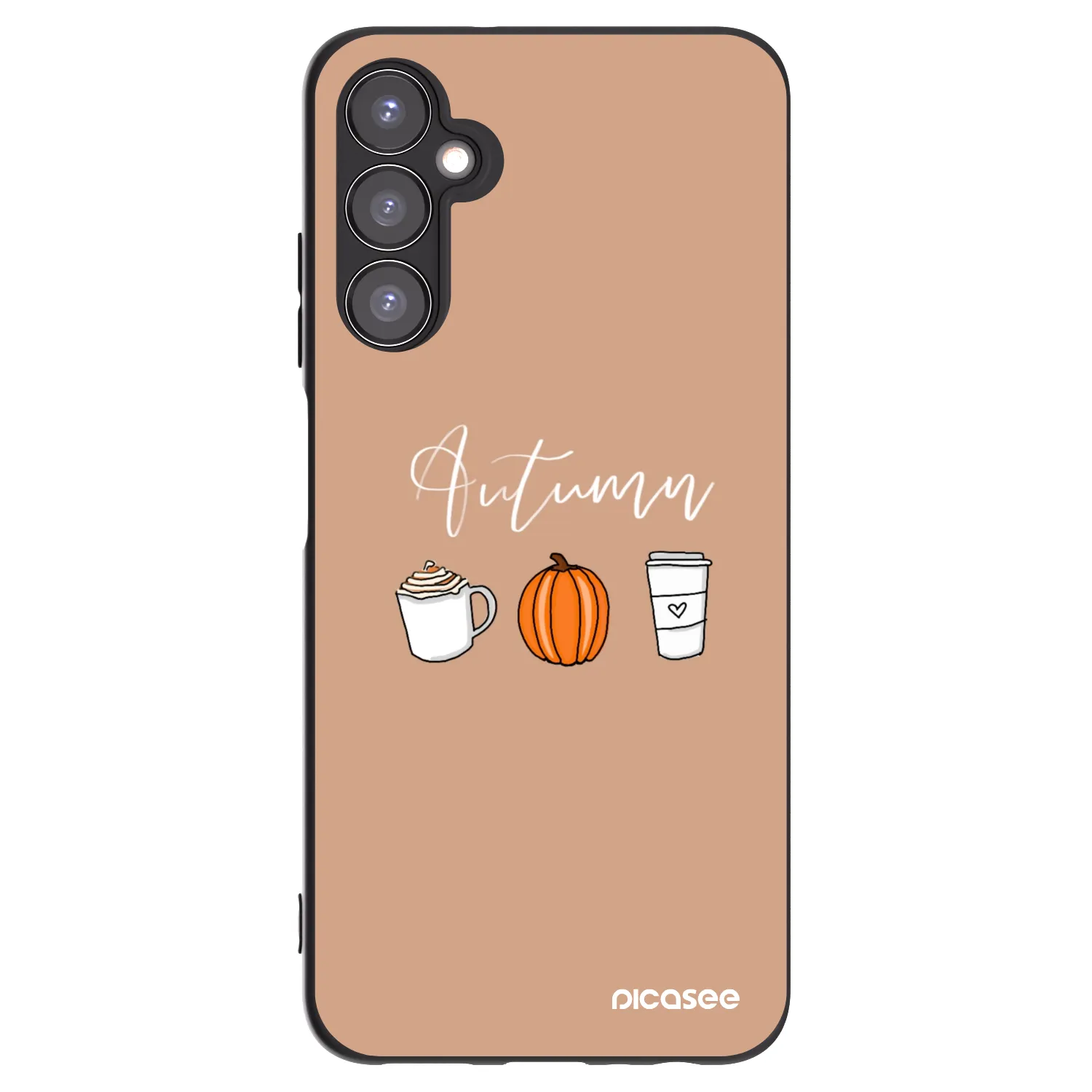 Picasee silikonski črni ovitek za Samsung Galaxy A05s A057G - Autumn