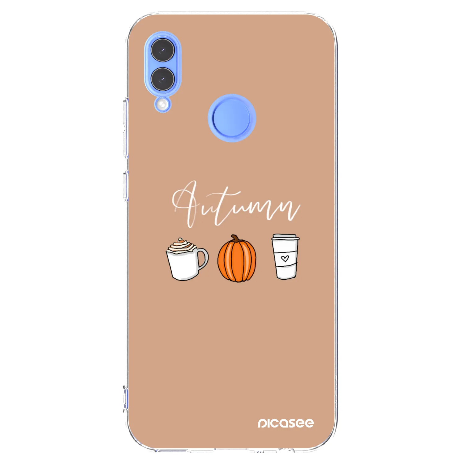 Picasee silikonski prozorni ovitek za Honor 10 Lite - Autumn