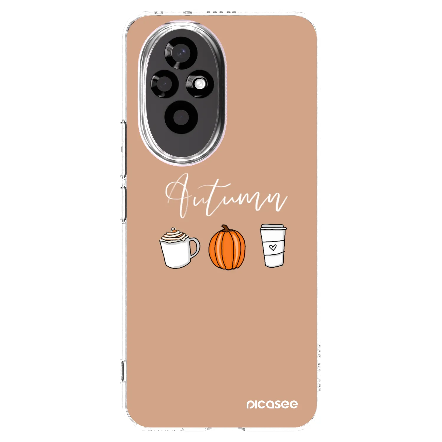 Picasee silikonski prozorni ovitek za Honor 200 5G - Autumn