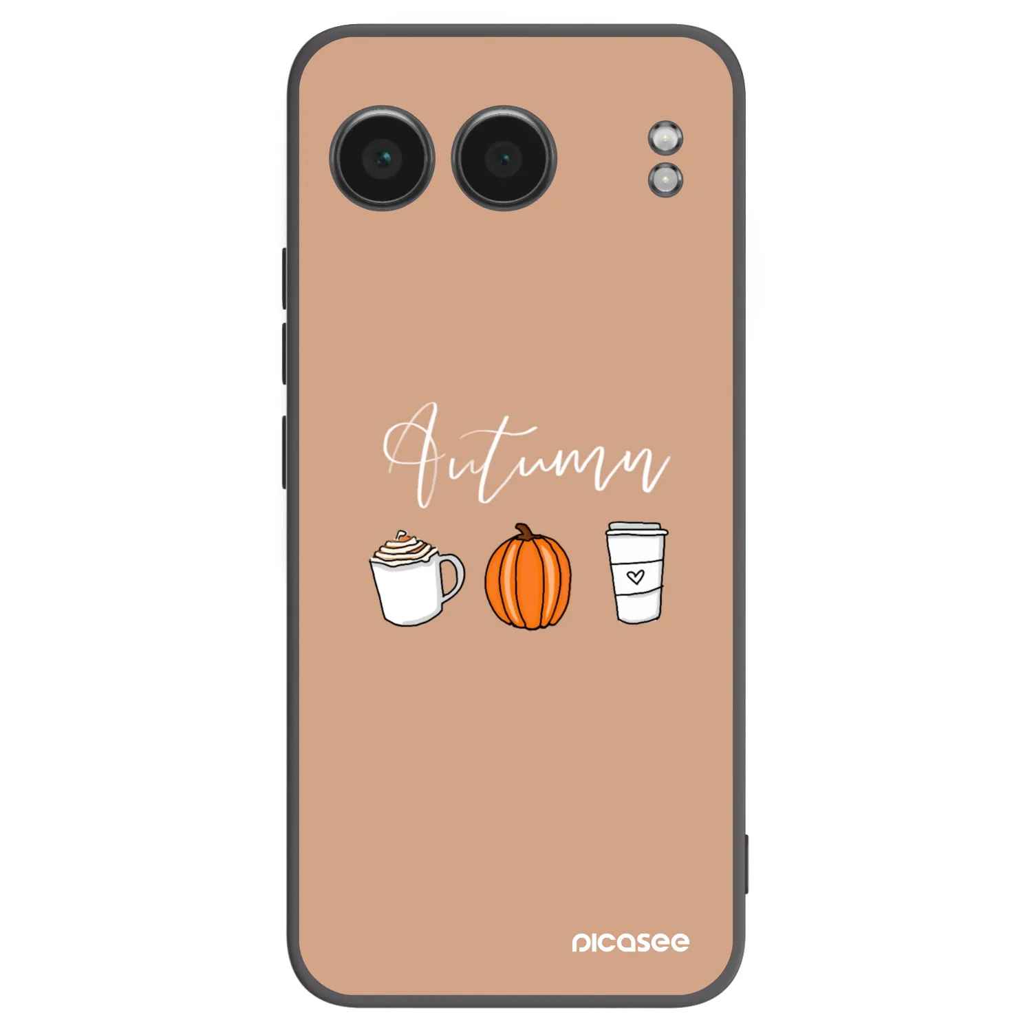 Picasee silikonski črni ovitek za OnePlus Nord 4 - Autumn