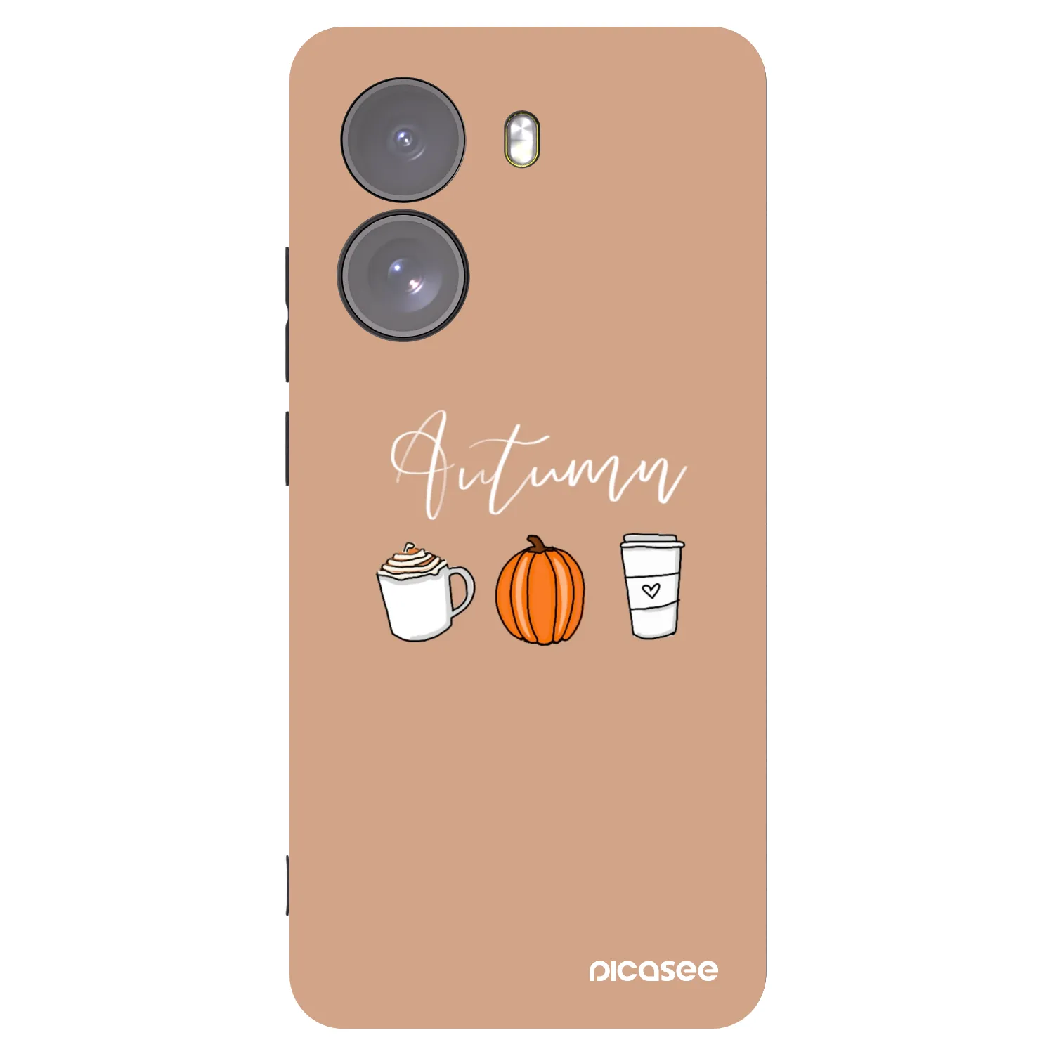 Picasee silikonski črni ovitek za Xiaomi Poco X7 - Autumn