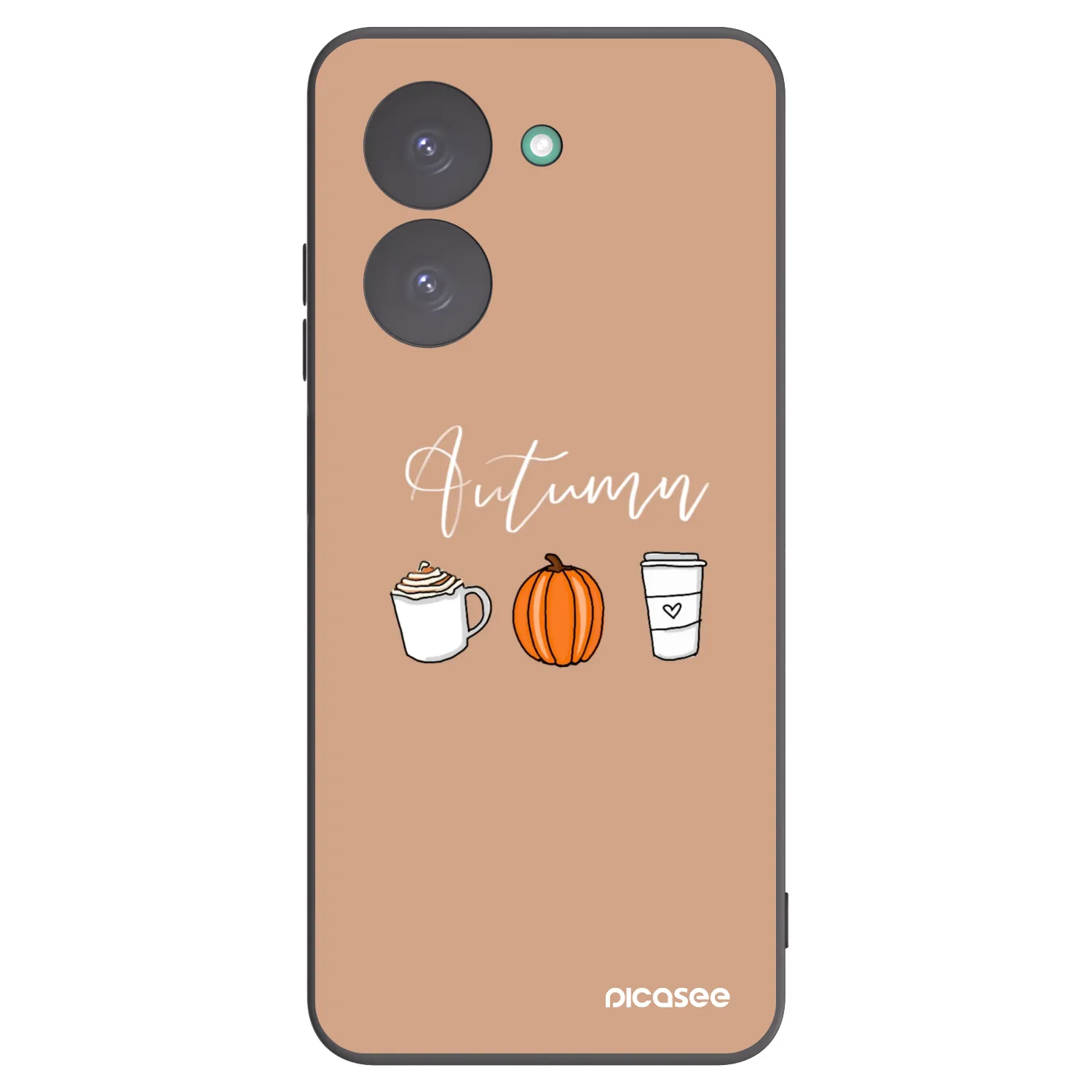 Picasee silikonski črni ovitek za Xiaomi Redmi A5 - Autumn