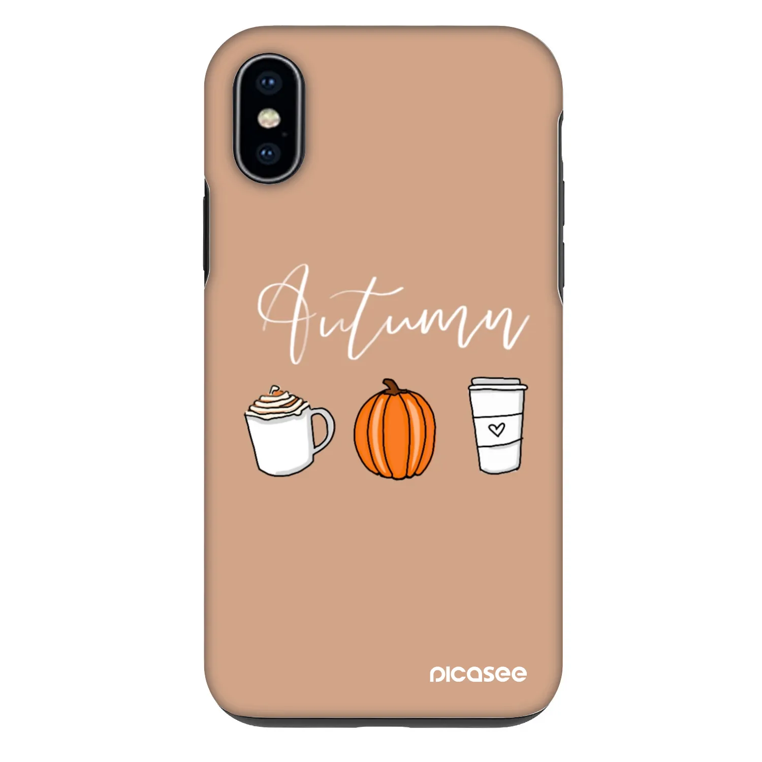 Picasee Fashion Case za Apple iPhone X/XS - Autumn