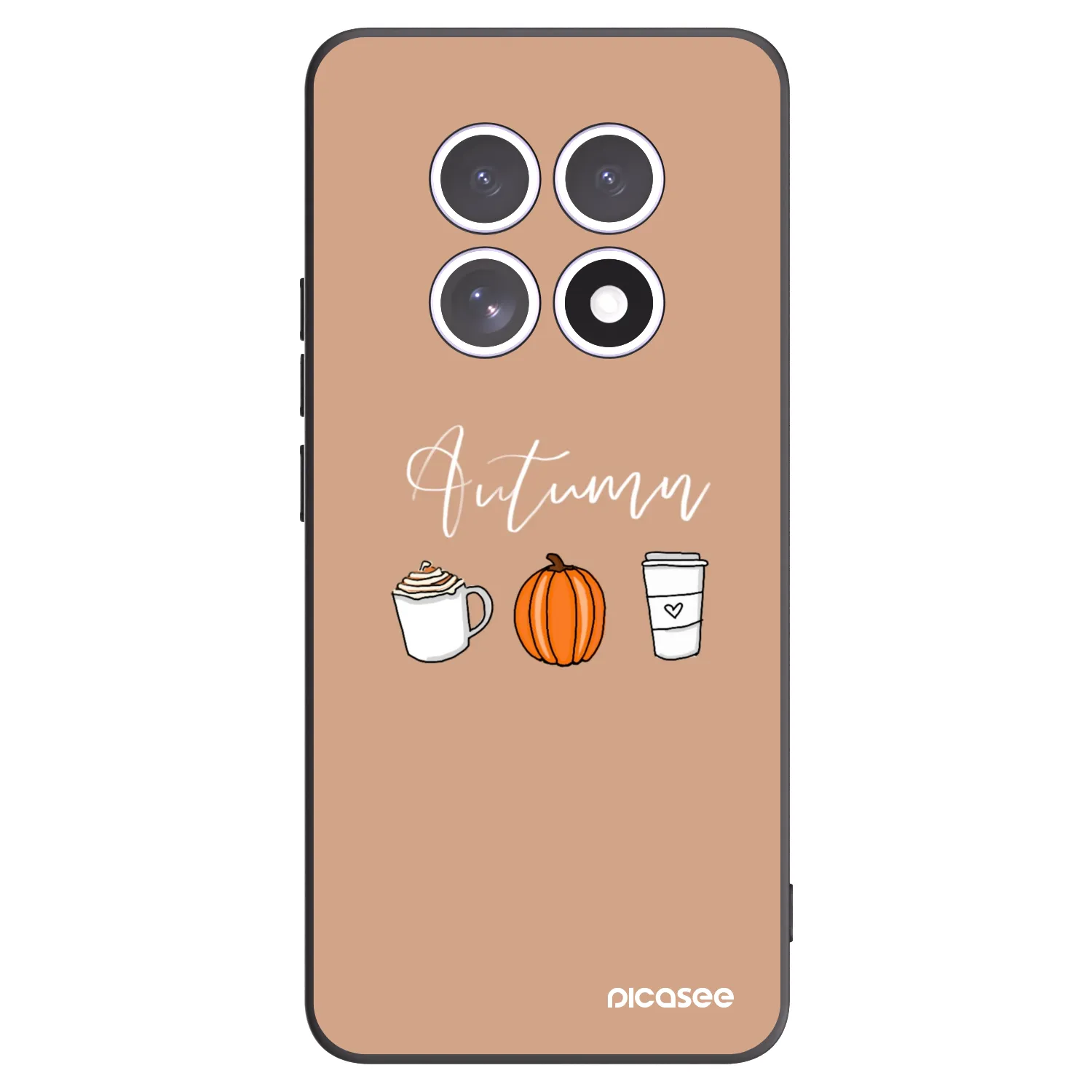Picasee silikonski črni ovitek za Xiaomi Redmi Note 15 4G - Autumn