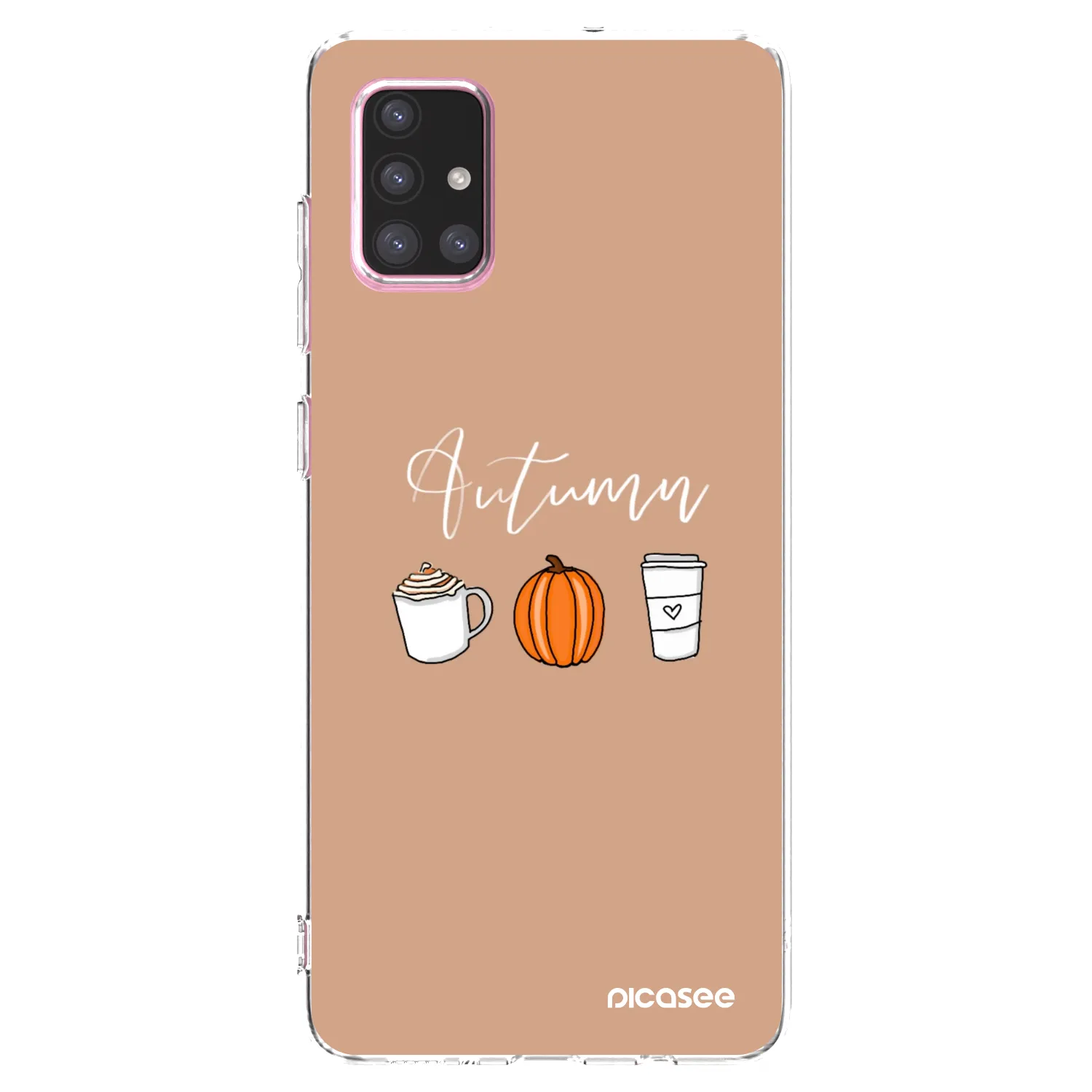 Picasee silikonski prozorni ovitek za Samsung Galaxy A71 A715F - Autumn