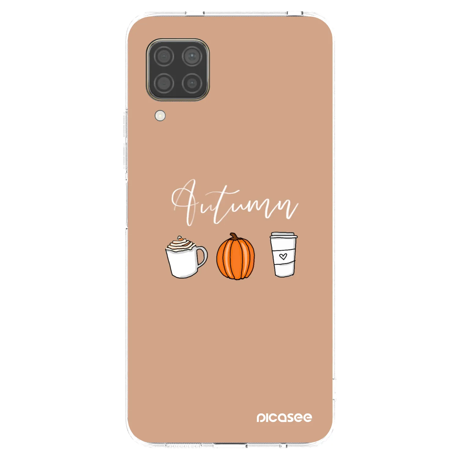 Picasee silikonski prozorni ovitek za Huawei P40 Lite - Autumn