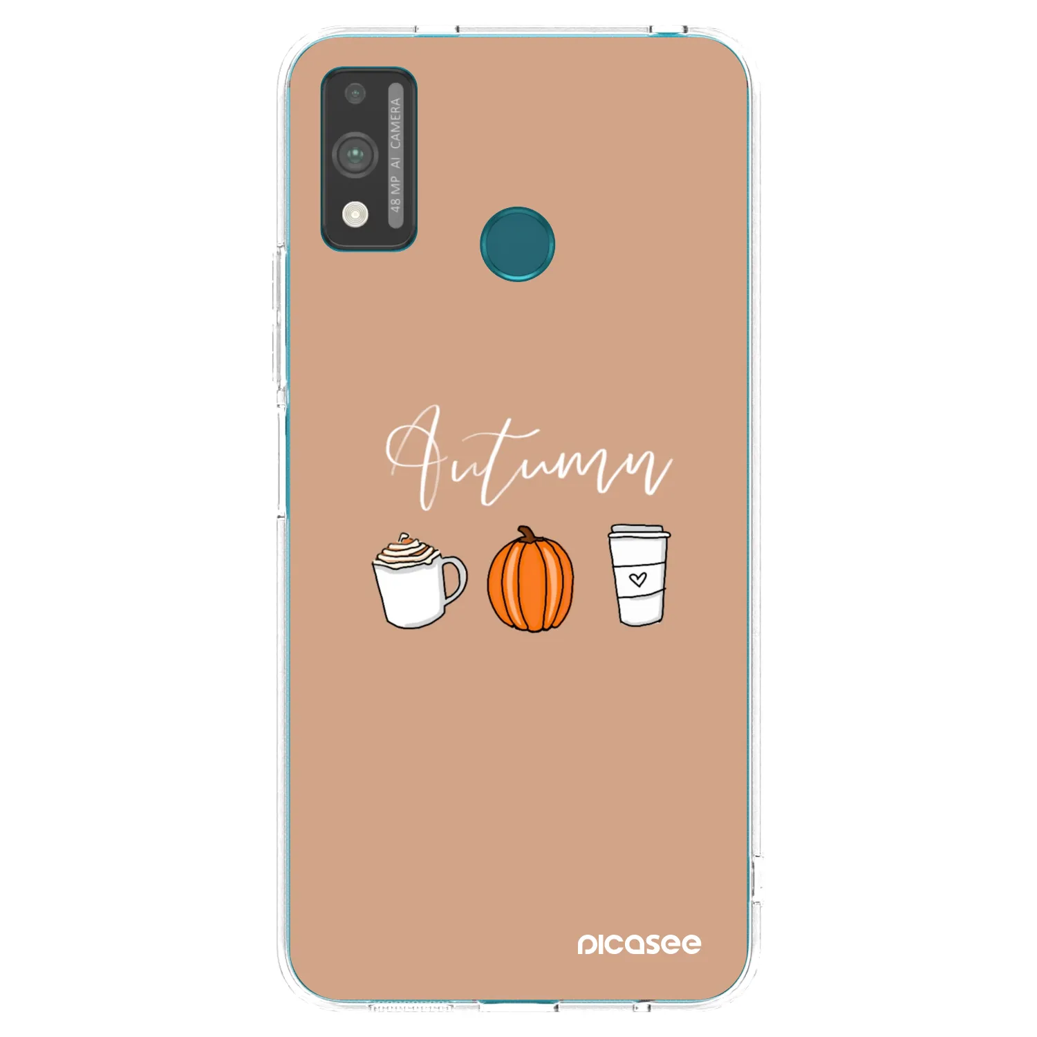 Picasee silikonski prozorni ovitek za Honor 9X Lite - Autumn