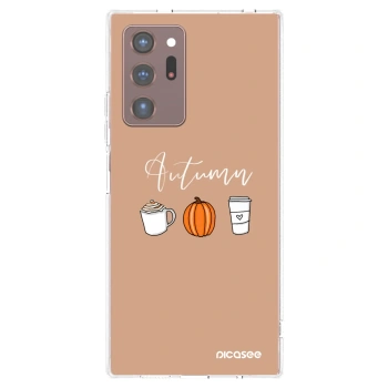 Picasee silikonski prozorni ovitek za Samsung Galaxy Note 20 Ultra - Autumn
