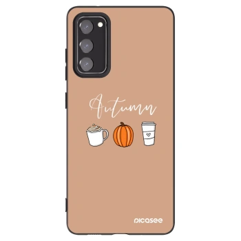 Picasee silikonski črni ovitek za Samsung Galaxy S20 FE - Autumn