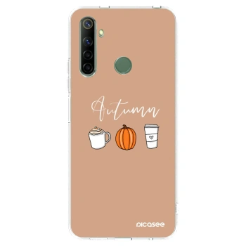 Picasee silikonski prozorni ovitek za Realme 6i - Autumn