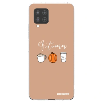 Picasee silikonski prozorni ovitek za Samsung Galaxy A42 A426B - Autumn