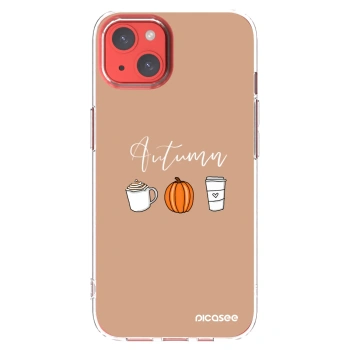Picasee silikonski prozorni ovitek za Apple iPhone 13 - Autumn
