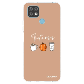Picasee silikonski prozorni ovitek za Realme C21 - Autumn