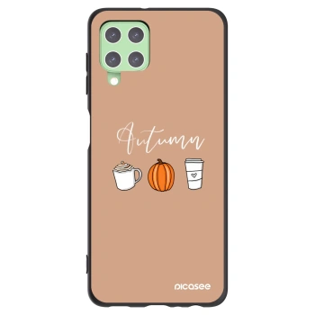Picasee silikonski črni ovitek za Samsung Galaxy A22 A225F 4G - Autumn