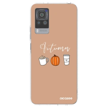 Picasee silikonski prozorni ovitek za Vivo X60 Pro 5G - Autumn