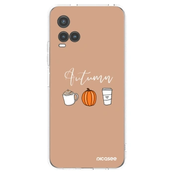 Picasee silikonski prozorni ovitek za Vivo Y33s - Autumn