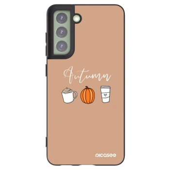Picasee silikonski črni ovitek za Samsung Galaxy S21 FE 5G - Autumn