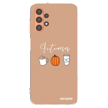 Picasee silikonski prozorni ovitek za Samsung Galaxy A13 4G A135 - Autumn