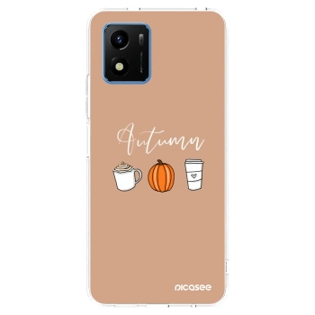Picasee silikonski prozorni ovitek za Vivo Y01 - Autumn