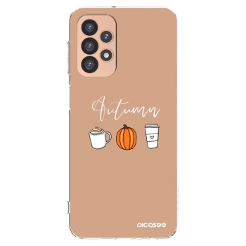 Picasee silikonski prozorni ovitek za Samsung Galaxy A23 A236B 5G - Autumn