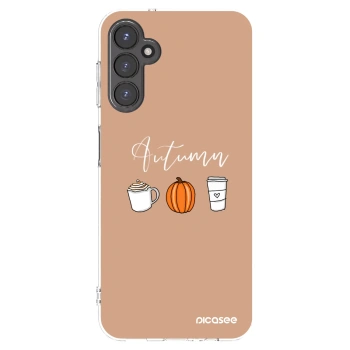 Picasee silikonski prozorni ovitek za Samsung Galaxy A14 4G A145R - Autumn