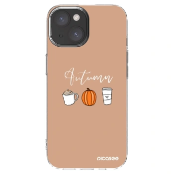 Picasee silikonski prozorni ovitek za Apple iPhone 15 - Autumn