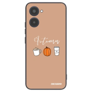 Picasee silikonski črni ovitek za Realme 10 4G - Autumn
