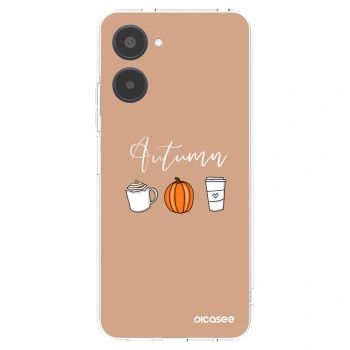 Picasee silikonski prozorni ovitek za Realme 10 4G - Autumn