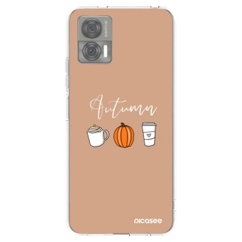 Picasee silikonski prozorni ovitek za Motorola Edge 30 Neo - Autumn