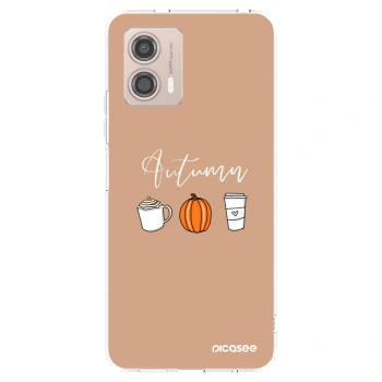 Picasee silikonski prozorni ovitek za Motorola Moto G53 5G - Autumn