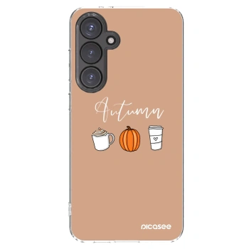 Picasee silikonski prozorni ovitek za Samsung Galaxy S24 FE S721B - Autumn