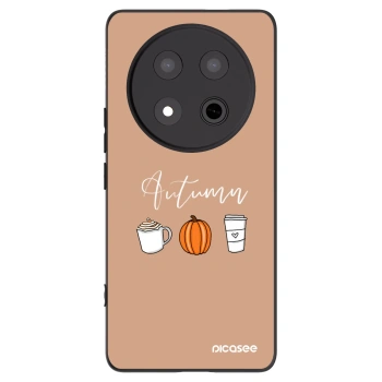 Picasee silikonski črni ovitek za Honor Magic7 Lite 5G - Autumn