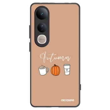 Picasee silikonski črni ovitek za Vivo V50 Lite 5G - Autumn