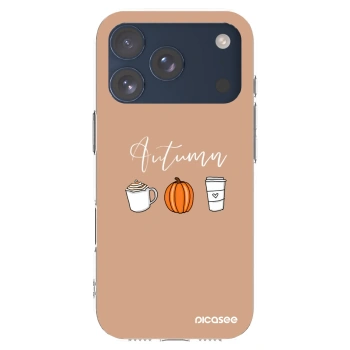 Picasee silikonski prozorni ovitek za Apple iPhone 17 Pro - Autumn